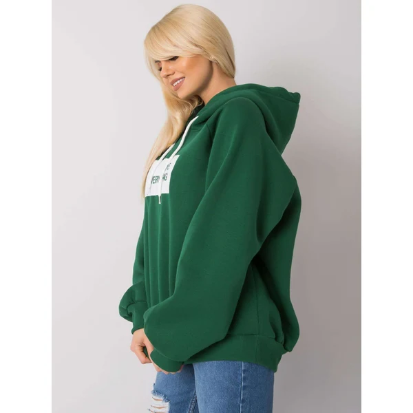 FPrice Mikina EM BL 651/2.41X tmavo zelená 49736077