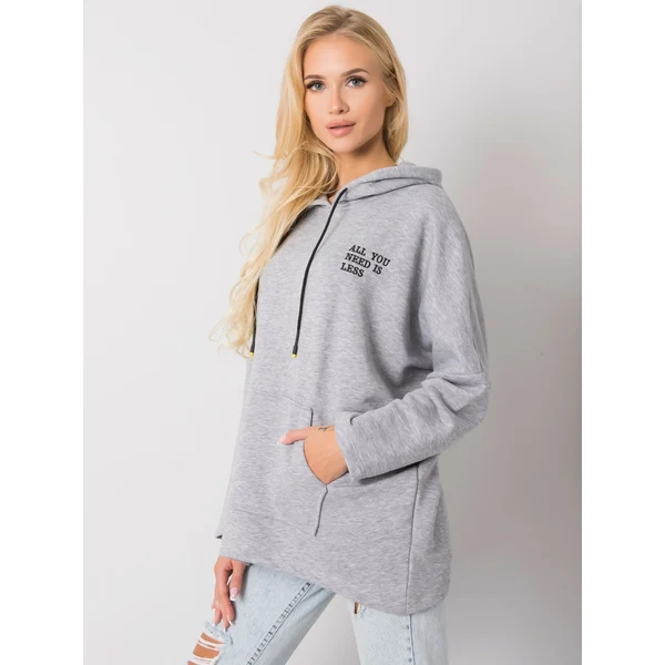 FPrice Mikina RV BL 7098.28 sivá 49736195