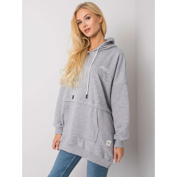 FPrice Mikina RV BL 7095.30P sivá 49736194