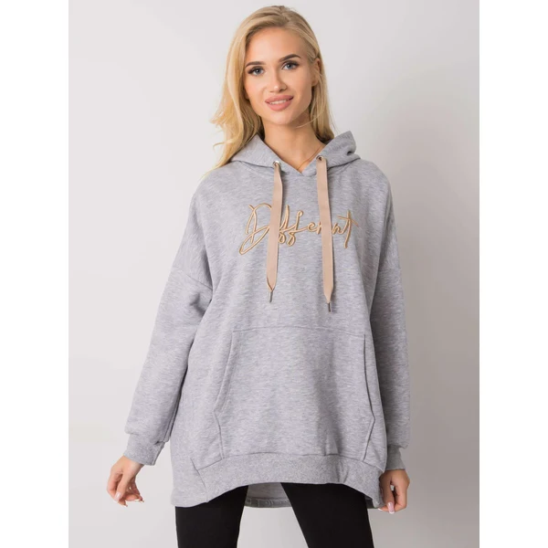 FPrice Mikina RV BL 7096.37P sivá 49736246