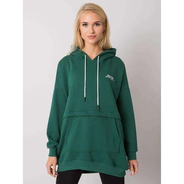 FPrice Mikina RV BL 7095.30P tmavo zelená 49736255