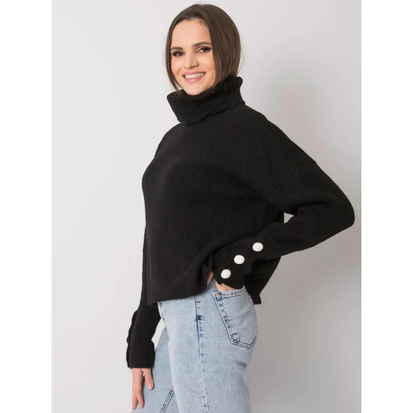 FPrice Dámsky sveter LC SW 15 2.01 čierny 49737331