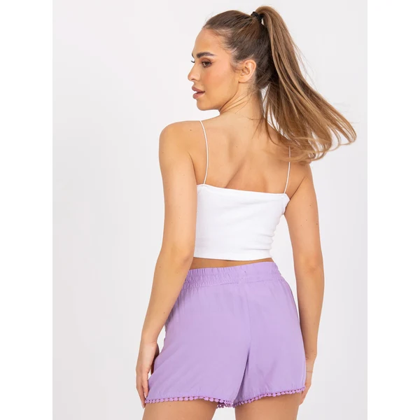 FPrice Šortky D73761M61531KA svetlo fialová 49739088
