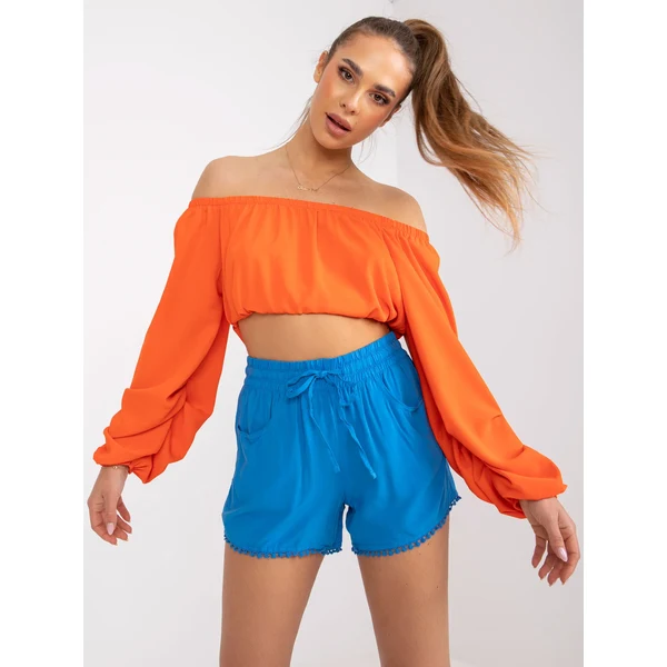 FPrice Šortky D73761M61531KA modré 49739089