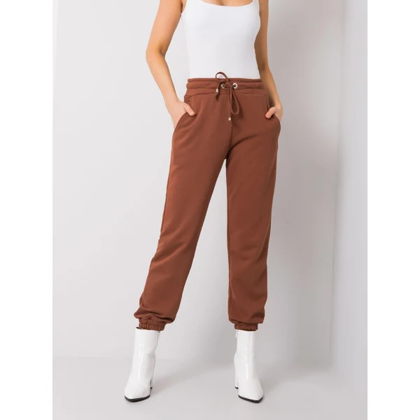 FPrice Tepláky RV DR 6120.03P tmavo hnedá 49741172