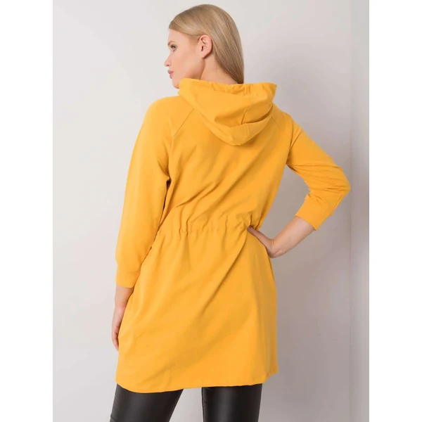FPrice Dámska mikina RV BL 6853.10P tmavo žltá 49741562