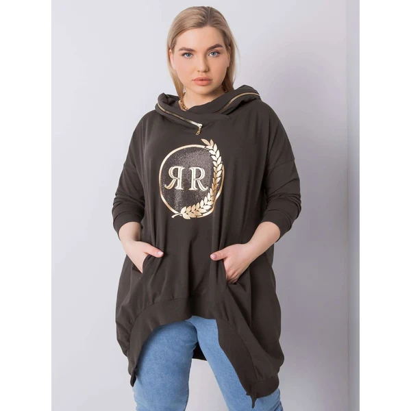 FPrice Mikina RV BL 6464.46P tmavá khaki 49742159