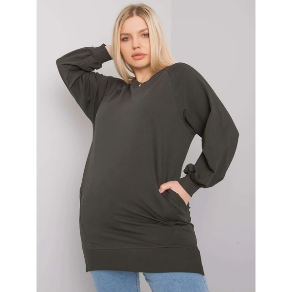 FPrice Blúzka RV BZ 7227.95 tmavá khaki 49742611