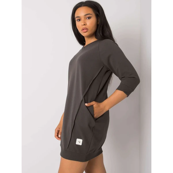 FPrice Šaty RV SK 6847.59P tmavá khaki 49742593