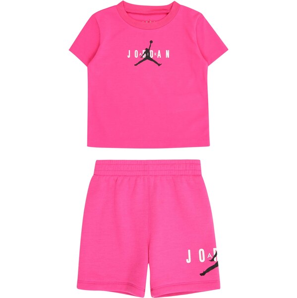 Jordan Set ružová / čierna / biela 64255903