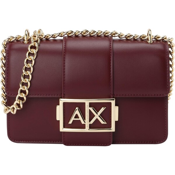 ARMANI EXCHANGE Taška cez rameno JODIE gaštanová / zlatá 64255939