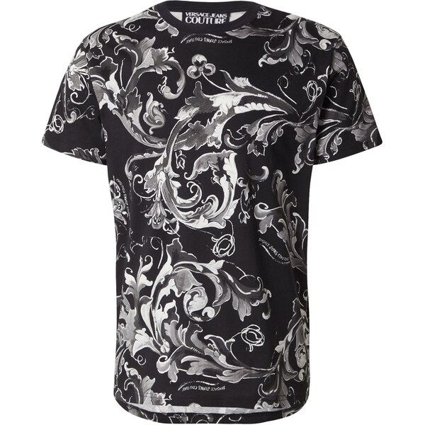 Versace Jeans Couture Tričko sivá / tmavosivá / čierna / biela 64255947
