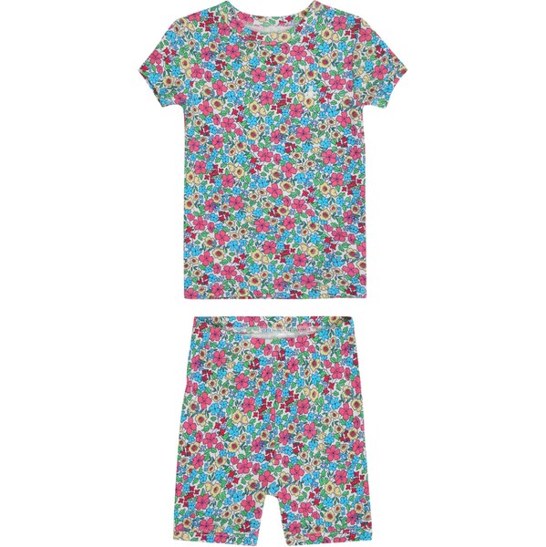 GAP Pyžamo nebesky modrá / svetložltá / ružová / biela 64339565