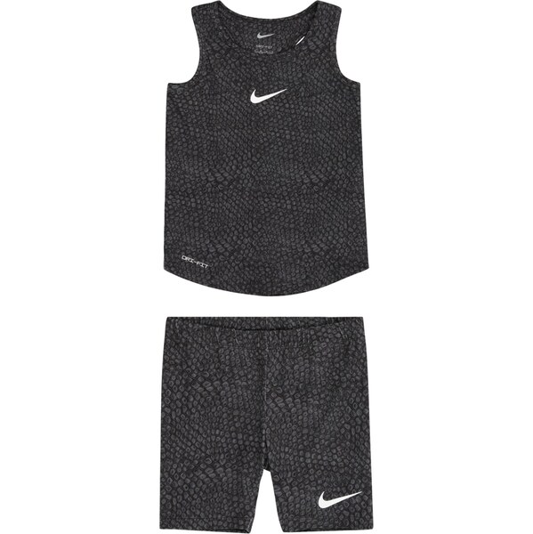 Nike Sportswear Set SWOOSH sivá / čierna / biela 64255976