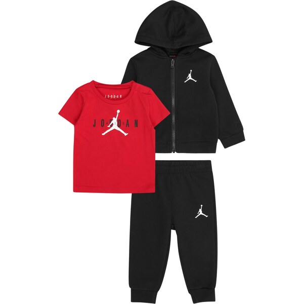 Jordan Set ESSENTIALS jasne červená / čierna / biela 64255982
