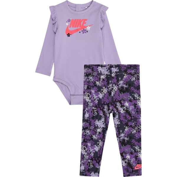 Nike Sportswear Set FRESH fialová / orgovánová / ružová / čierna 64256003