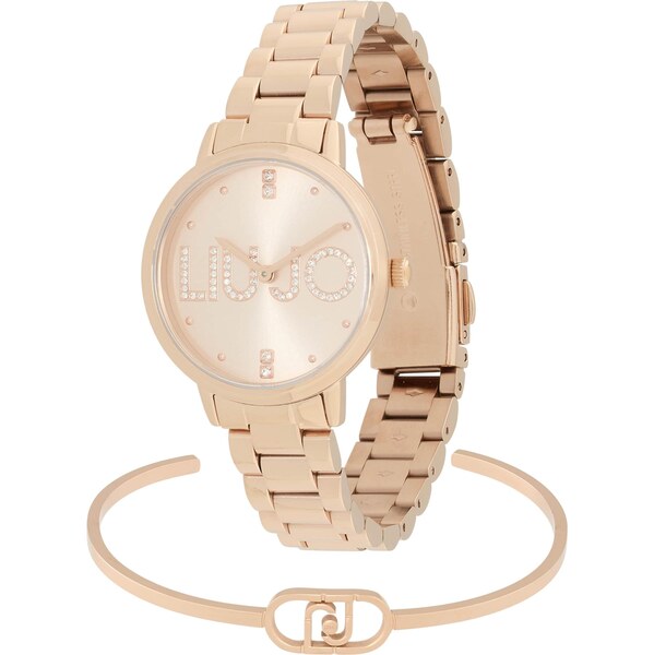 Liu Jo Analógové hodinky Couple Essence Rose ružové zlato 64256035