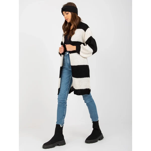 FPrice Sveter TW SW BI M3022.29X biela a čierna 49746062