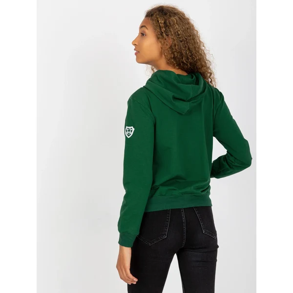 FPrice Dámska mikina RV BL 8226.11X tmavo zelená 49746483