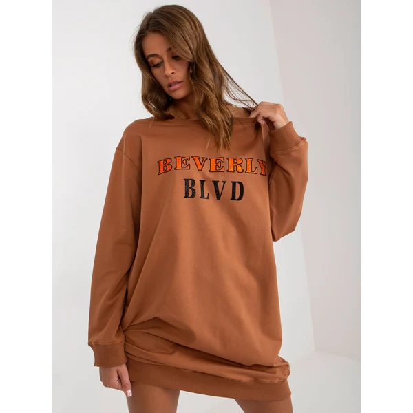 FPrice Mikina VI BL 3075.64P svetlo hnedá 49747412