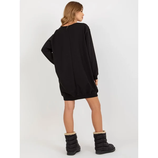 FPrice Mikina VI BL 3212.15X čierna a ružová 49748159