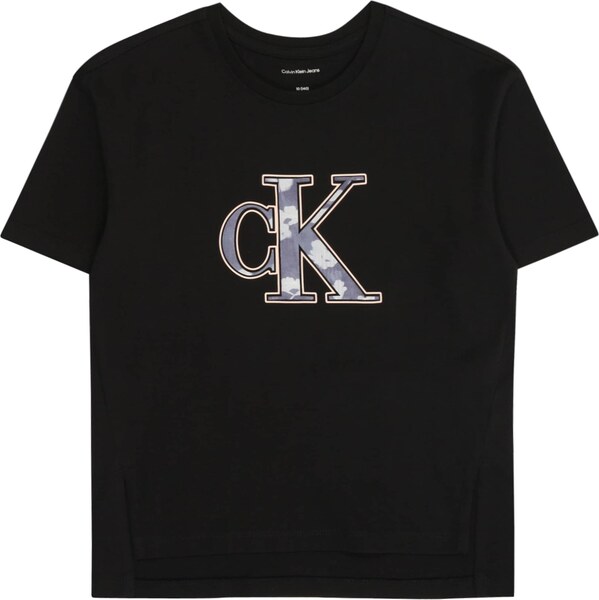 Calvin Klein Jeans Tričko čadičová / rosé / čierna / biela 64255802