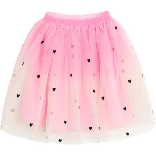 Cool Club Sukňa ružová / staroružová / čierna 64265467