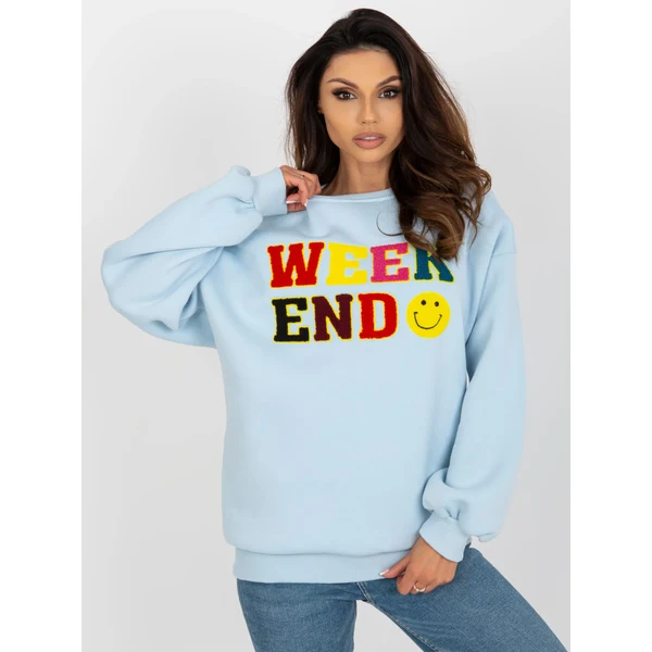 FPrice Mikina EM BL 617 6.30x svetlo modrá 49753767