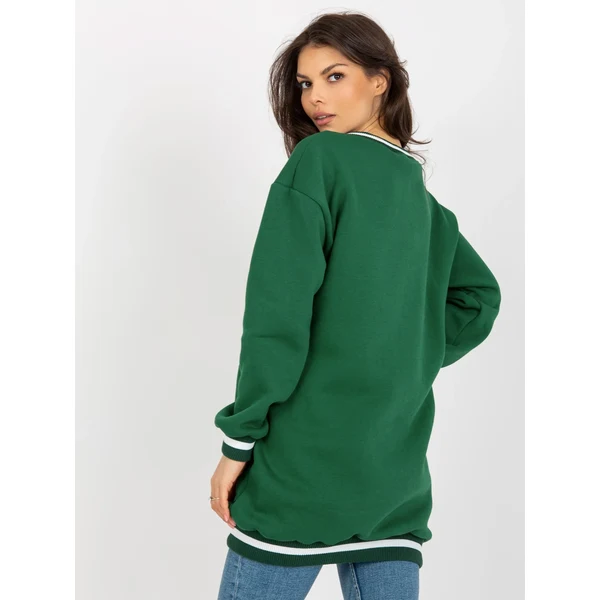 FPrice Mikina EM BL 776.19 tmavo zelená 49754271