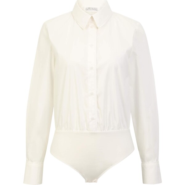 Guido Maria Kretschmer Women Blúzkové body Farina biela 65305210
