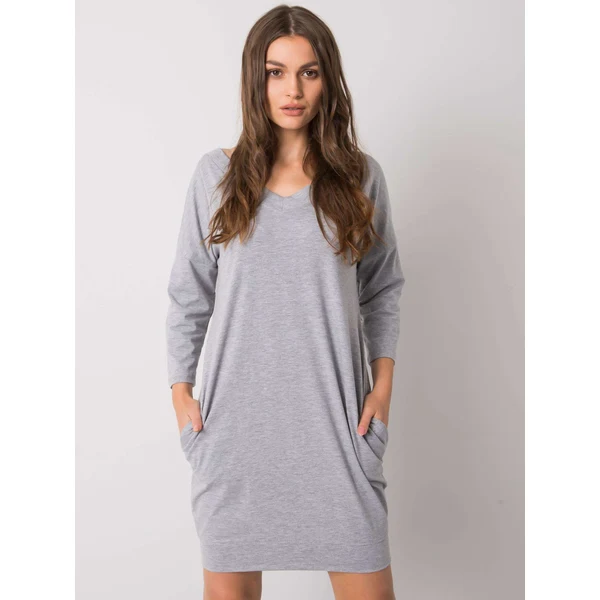 FPrice Šaty RV SK 6838.43 sivé 49735973
