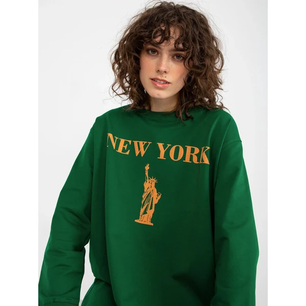 FPrice Blúzka VI BL 3212.15X zelená/oranžová 61739939