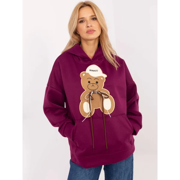 FPrice Mikina DHJ BL A8695.65P fialová 62305665