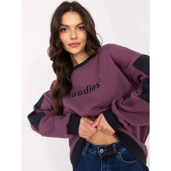 FPrice Mikina EM BL 983.10X tmavo fialová 62305811