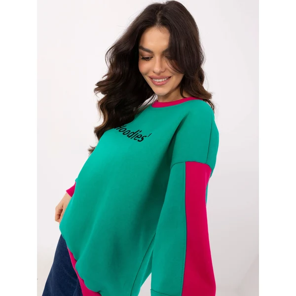 FPrice Mikina EM BL 983.10X tyrkysová 62305823