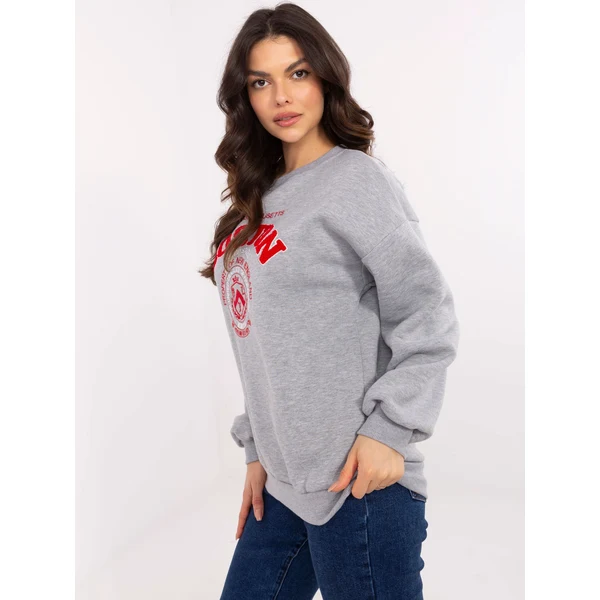 FPrice Mikina EM BL 617 15.51P svetlo šedá 62305824