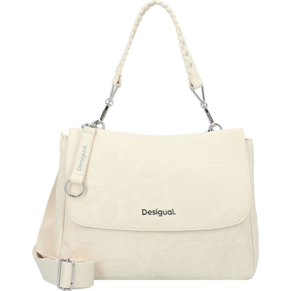 Desigual Kabelka na rameno Dejavu Posadas strieborná / biela ako vlna 64265353