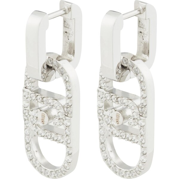Liu Jo Náušnice strieborná / priehľadná 65678307