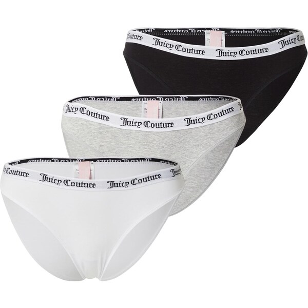 Juicy Couture Nohavičky DIDDY sivá melírovaná / čierna / biela 64266753