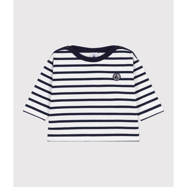 PETIT BATEAU Sveter tmavomodrá / biela 66945346