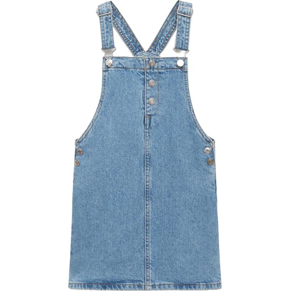 MANGO KIDS Sukňa MIA modrá denim 64513052