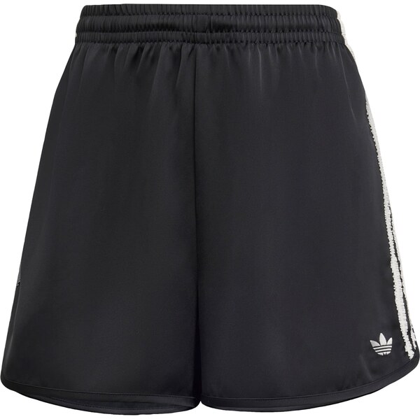 ADIDAS ORIGINALS Nohavice Satin Shorts Ruffle čierna / biela 64266674