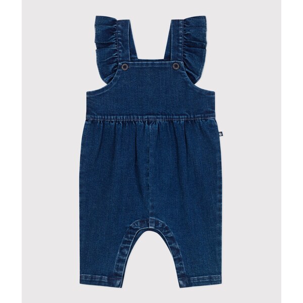 PETIT BATEAU Overal modrá denim 66966723