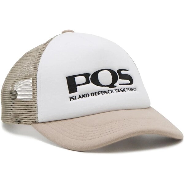 Pequs Čiapka béžová / čierna / biela 65843408