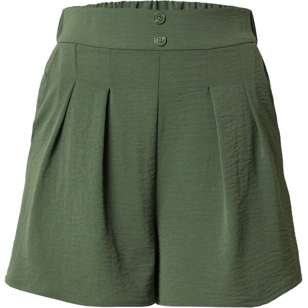 ABOUT YOU Plisované nohavice Jane tmavozelená 65882629