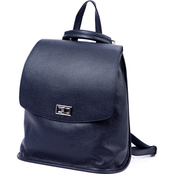 Dámsky kožený batoh modrý Luka KZ2258017 8l 64269061