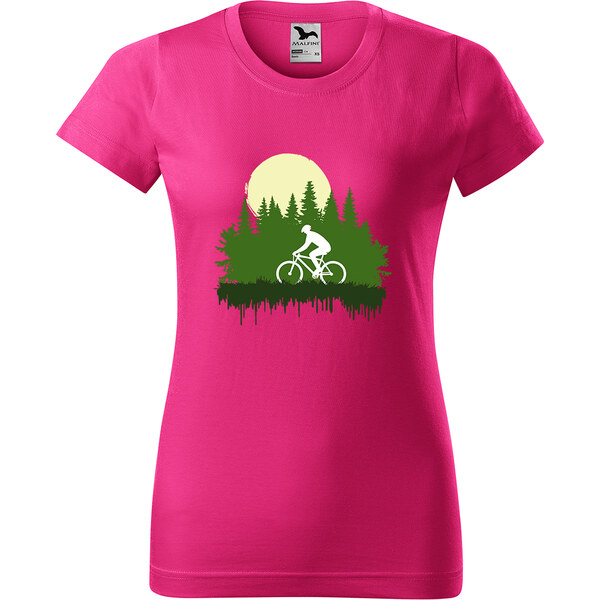 Handel Tričko - Cyklista a les 64269070