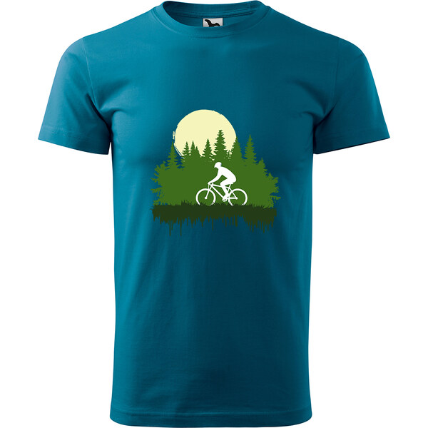 Handel Tričko - Cyklista a les 64269067