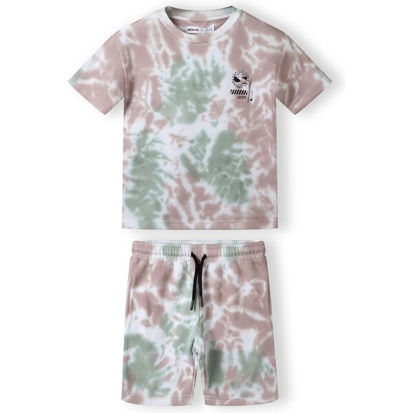 MINOTI Set tmavošedá / zelená / biela 64390137