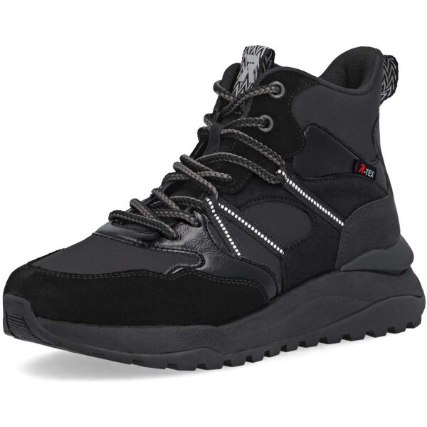 Dámska členková obuv RIEKER W2570-00 čierna W5 64278606